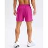 image:imageG Gradual Mens Athletic Running Shorts with Pockets Lightweight Quick Dry 5 7 9 Basketball Workout Gym Shorts for MenRose