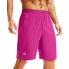 image:imageG Gradual Mens Athletic Running Shorts with Pockets Lightweight Quick Dry 5 7 9 Basketball Workout Gym Shorts for MenRose