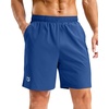 image:imageG Gradual Mens Athletic Running Shorts with Pockets Lightweight Quick Dry 5 7 9 Basketball Workout Gym Shorts for MenRoyal Blue