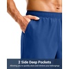 image:imageG Gradual Mens Athletic Running Shorts with Pockets Lightweight Quick Dry 5 7 9 Basketball Workout Gym Shorts for MenRoyal Blue
