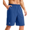 image:imageG Gradual Mens Athletic Running Shorts with Pockets Lightweight Quick Dry 5 7 9 Basketball Workout Gym Shorts for MenRoyal Blue
