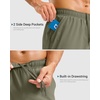 image:imageG Gradual Mens Athletic Running Shorts with Pockets Lightweight Quick Dry 5 7 9 Basketball Workout Gym Shorts for MenSage Green