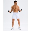 image:imageG Gradual Mens Athletic Running Shorts with Pockets Lightweight Quick Dry 5 7 9 Basketball Workout Gym Shorts for MenWhite