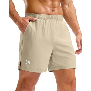 image:imageG Gradual Mens Athletic Running Shorts with Pockets Lightweight Quick Dry 5 7 9 Basketball Workout Gym Shorts for MenKhaki