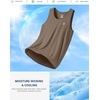 image:imageG Gradual Mens Workout Tank Tops Sleeveless Muscle Shirts Summer UPF 50 Quick Dry Shirts for Men Athletic Running GymTaupe3XL