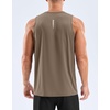 image:imageG Gradual Mens Workout Tank Tops Sleeveless Muscle Shirts Summer UPF 50 Quick Dry Shirts for Men Athletic Running GymTaupe3XL