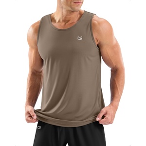 image:imageG Gradual Mens Workout Tank Tops Sleeveless Muscle Shirts Summer UPF 50 Quick Dry Shirts for Men Athletic Running GymTaupe3XL
