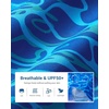 image:imageBoys Polo Shirt Short Sleeve Funny Print Golf Moisture Wicking Collared Casual Athletic Shirts for Youth Performance KidsBlue Sea Wave