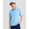 image:imageBoys Polo Shirt Short Sleeve Funny Print Golf Moisture Wicking Collared Casual Athletic Shirts for Youth Performance KidsGolf Collection