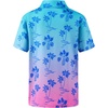 image:imageBoys Polo Shirt Short Sleeve Funny Print Golf Moisture Wicking Collared Casual Athletic Shirts for Youth Performance KidsGradient Coconut Tree