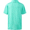 image:imageBoys Polo Shirt Short Sleeve Funny Print Golf Moisture Wicking Collared Casual Athletic Shirts for Youth Performance KidsGreen Dinosaur