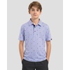 image:imageBoys Polo Shirt Short Sleeve Funny Print Golf Moisture Wicking Collared Casual Athletic Shirts for Youth Performance KidsNavy Stripe Golf