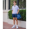 image:imageBoys Polo Shirt Short Sleeve Funny Print Golf Moisture Wicking Collared Casual Athletic Shirts for Youth Performance KidsNavy Stripe Golf