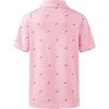 image:imageBoys Polo Shirt Short Sleeve Funny Print Golf Moisture Wicking Collared Casual Athletic Shirts for Youth Performance KidsRed Shark