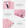 image:imageBoys Polo Shirt Short Sleeve Funny Print Golf Moisture Wicking Collared Casual Athletic Shirts for Youth Performance KidsRed Shark