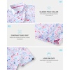 image:imageBoys Polo Shirt Short Sleeve Funny Print Golf Moisture Wicking Collared Casual Athletic Shirts for Youth Performance KidsWhite Colored Dots