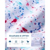 image:imageBoys Polo Shirt Short Sleeve Funny Print Golf Moisture Wicking Collared Casual Athletic Shirts for Youth Performance KidsWhite Colored Dots