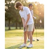 image:imageBoys Polo Shirt Short Sleeve Funny Print Golf Moisture Wicking Collared Casual Athletic Shirts for Youth Performance KidsWhite Flag