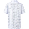 image:imageBoys Polo Shirt Short Sleeve Funny Print Golf Moisture Wicking Collared Casual Athletic Shirts for Youth Performance KidsWhite Flag