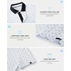 image:imageBoys Polo Shirt Short Sleeve Funny Print Golf Moisture Wicking Collared Casual Athletic Shirts for Youth Performance KidsWhite Golf Clubs