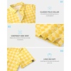image:imageBoys Polo Shirt Short Sleeve Funny Print Golf Moisture Wicking Collared Casual Athletic Shirts for Youth Performance KidsYellow Racket