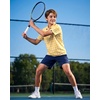 image:imageBoys Polo Shirt Short Sleeve Funny Print Golf Moisture Wicking Collared Casual Athletic Shirts for Youth Performance KidsYellow Racket
