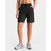 image:imageG Gradual 7 9 11 Womens Hiking Shorts 4 Pockets Lightweight Quick Dry Cargo Shorts Water Resistant Golf Summer WalkingBlack