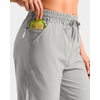 image:imageG Gradual 7 9 11 Womens Hiking Shorts 4 Pockets Lightweight Quick Dry Cargo Shorts Water Resistant Golf Summer WalkingBright Grey