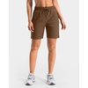image:imageG Gradual 7 9 11 Womens Hiking Shorts 4 Pockets Lightweight Quick Dry Cargo Shorts Water Resistant Golf Summer WalkingChestnut Brown
