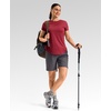 image:imageG Gradual 7 9 11 Womens Hiking Shorts 4 Pockets Lightweight Quick Dry Cargo Shorts Water Resistant Golf Summer WalkingDark Grey
