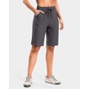 image:imageG Gradual 7 9 11 Womens Hiking Shorts 4 Pockets Lightweight Quick Dry Cargo Shorts Water Resistant Golf Summer WalkingDark Grey
