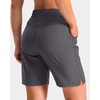 image:imageG Gradual 7 9 11 Womens Hiking Shorts 4 Pockets Lightweight Quick Dry Cargo Shorts Water Resistant Golf Summer WalkingDark Grey