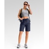 image:imageG Gradual 7 9 11 Womens Hiking Shorts 4 Pockets Lightweight Quick Dry Cargo Shorts Water Resistant Golf Summer WalkingDark Navy