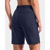 image:imageG Gradual 7 9 11 Womens Hiking Shorts 4 Pockets Lightweight Quick Dry Cargo Shorts Water Resistant Golf Summer WalkingDark Navy