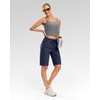 image:imageG Gradual 7 9 11 Womens Hiking Shorts 4 Pockets Lightweight Quick Dry Cargo Shorts Water Resistant Golf Summer WalkingDark Navy