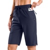 image:imageG Gradual 7 9 11 Womens Hiking Shorts 4 Pockets Lightweight Quick Dry Cargo Shorts Water Resistant Golf Summer WalkingDark Navy