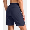image:imageG Gradual 7 9 11 Womens Hiking Shorts 4 Pockets Lightweight Quick Dry Cargo Shorts Water Resistant Golf Summer WalkingDark Navy