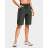 image:imageG Gradual 7 9 11 Womens Hiking Shorts 4 Pockets Lightweight Quick Dry Cargo Shorts Water Resistant Golf Summer WalkingDark Olive