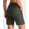 image:imageG Gradual 7 9 11 Womens Hiking Shorts 4 Pockets Lightweight Quick Dry Cargo Shorts Water Resistant Golf Summer WalkingDark Olive