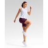 image:imageG Gradual 7 9 11 Womens Hiking Shorts 4 Pockets Lightweight Quick Dry Cargo Shorts Water Resistant Golf Summer WalkingDark Wine