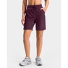 image:imageG Gradual 7 9 11 Womens Hiking Shorts 4 Pockets Lightweight Quick Dry Cargo Shorts Water Resistant Golf Summer WalkingDark Wine