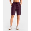 image:imageG Gradual 7 9 11 Womens Hiking Shorts 4 Pockets Lightweight Quick Dry Cargo Shorts Water Resistant Golf Summer WalkingDark Wine
