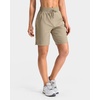 image:imageG Gradual 7 9 11 Womens Hiking Shorts 4 Pockets Lightweight Quick Dry Cargo Shorts Water Resistant Golf Summer WalkingLight Khaki Green