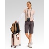 image:imageG Gradual 7 9 11 Womens Hiking Shorts 4 Pockets Lightweight Quick Dry Cargo Shorts Water Resistant Golf Summer WalkingTea Dusty Purple