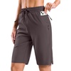 image:imageG Gradual 7 9 11 Womens Hiking Shorts 4 Pockets Lightweight Quick Dry Cargo Shorts Water Resistant Golf Summer WalkingTea Dusty Purple