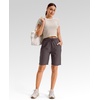 image:imageG Gradual 7 9 11 Womens Hiking Shorts 4 Pockets Lightweight Quick Dry Cargo Shorts Water Resistant Golf Summer WalkingTea Dusty Purple