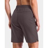 image:imageG Gradual 7 9 11 Womens Hiking Shorts 4 Pockets Lightweight Quick Dry Cargo Shorts Water Resistant Golf Summer WalkingTea Dusty Purple