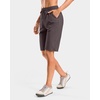image:imageG Gradual 7 9 11 Womens Hiking Shorts 4 Pockets Lightweight Quick Dry Cargo Shorts Water Resistant Golf Summer WalkingTea Dusty Purple