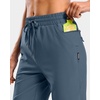 image:imageG Gradual 7 9 11 Womens Hiking Shorts 4 Pockets Lightweight Quick Dry Cargo Shorts Water Resistant Golf Summer WalkingTibetan Blue Grey