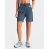 image:imageG Gradual 7 9 11 Womens Hiking Shorts 4 Pockets Lightweight Quick Dry Cargo Shorts Water Resistant Golf Summer WalkingTibetan Blue Grey